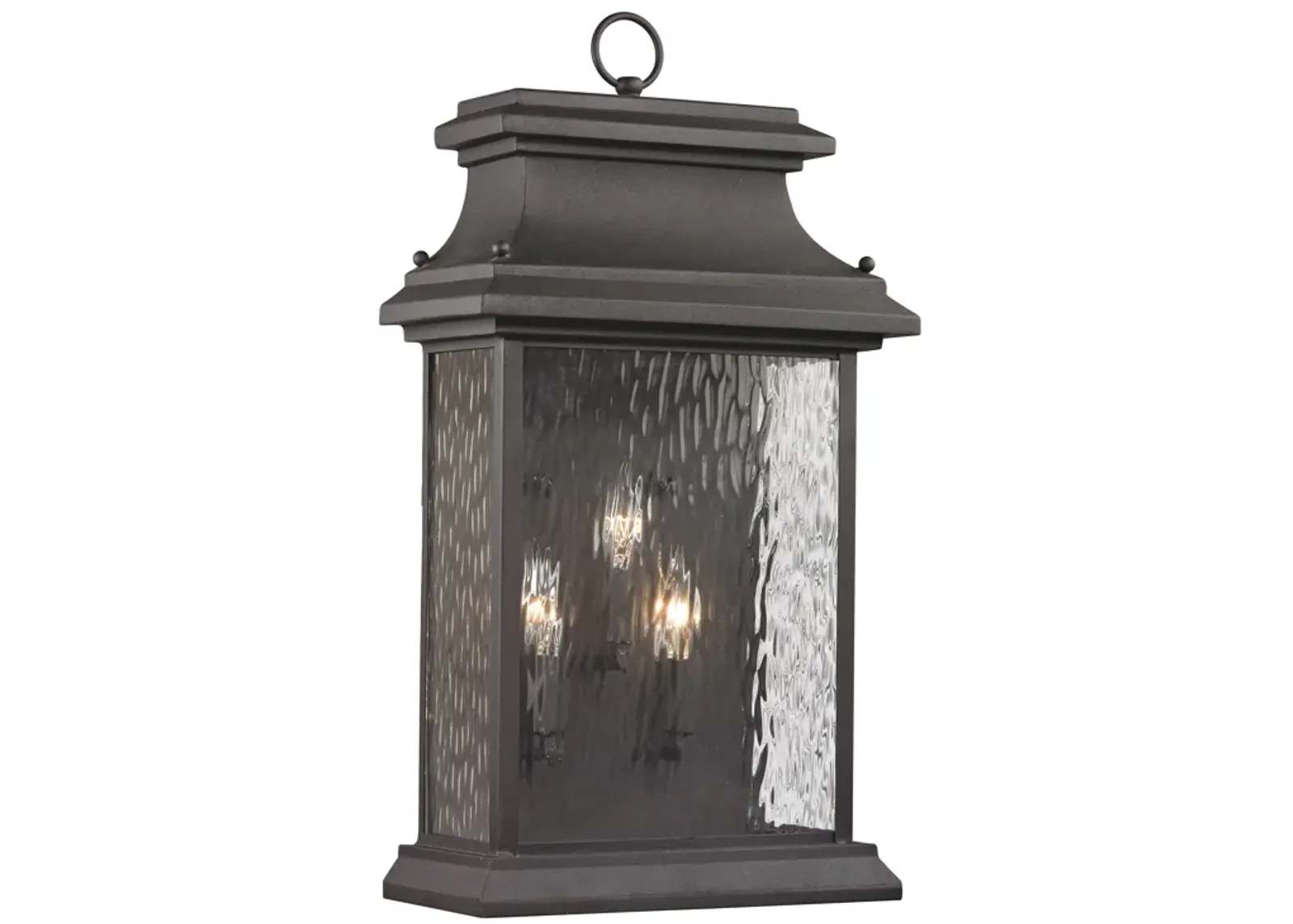 Forged Provincial 23'' High 3-Light Outdoor Sconce