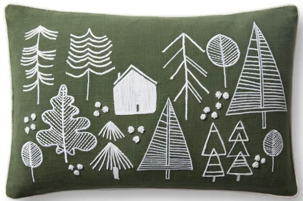 PLL0031 Forest 13"x21" Poly Pillow