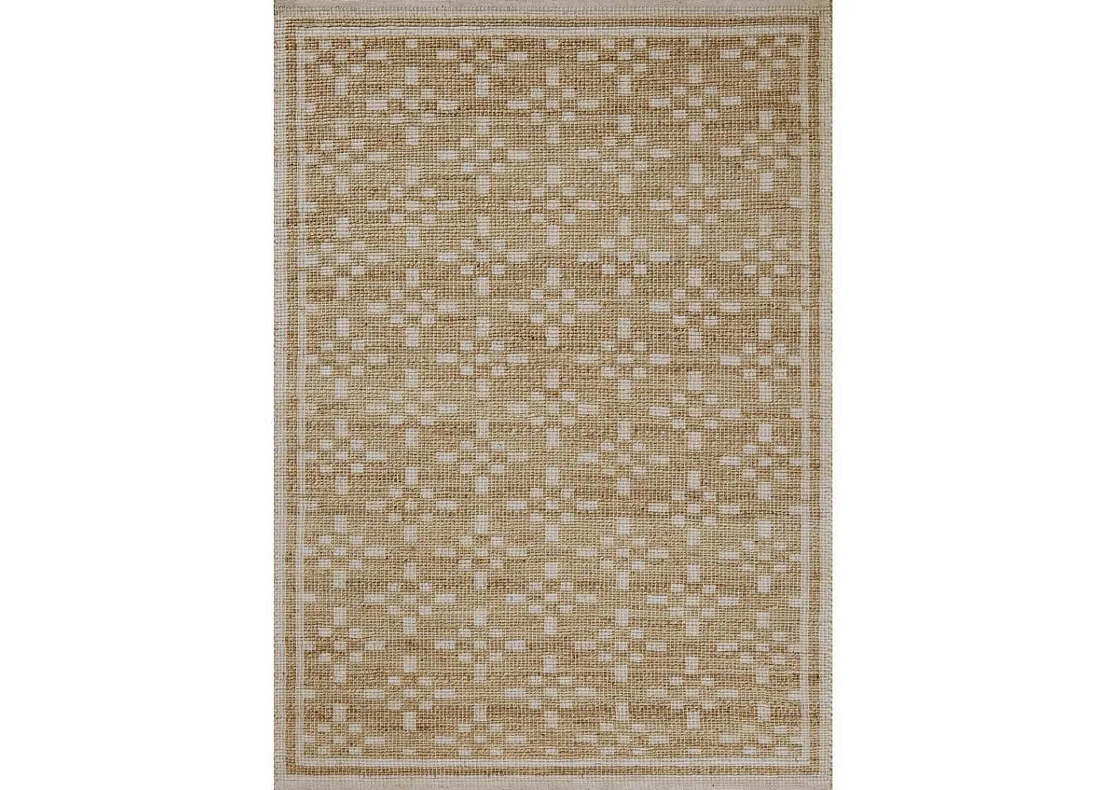 Judy JUD-07 Natural / Ivory 8''6" x 11''6" Rug by Chris Loves Julia