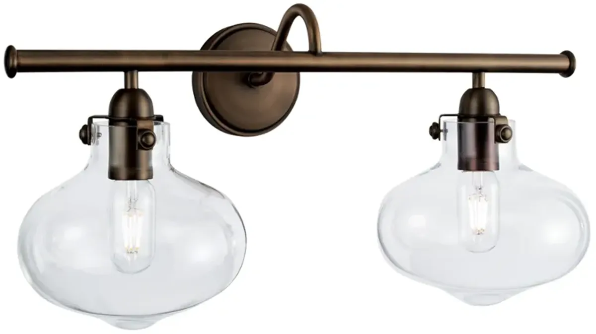 Clara 2-Light Vanity Light