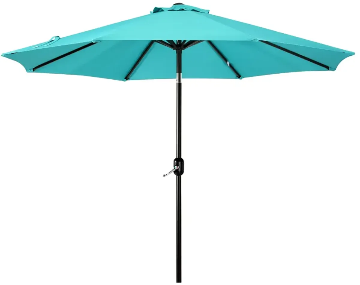 WestinTrends Westintrends 9 ft. Patio Table Umbrella with tilt and crank features