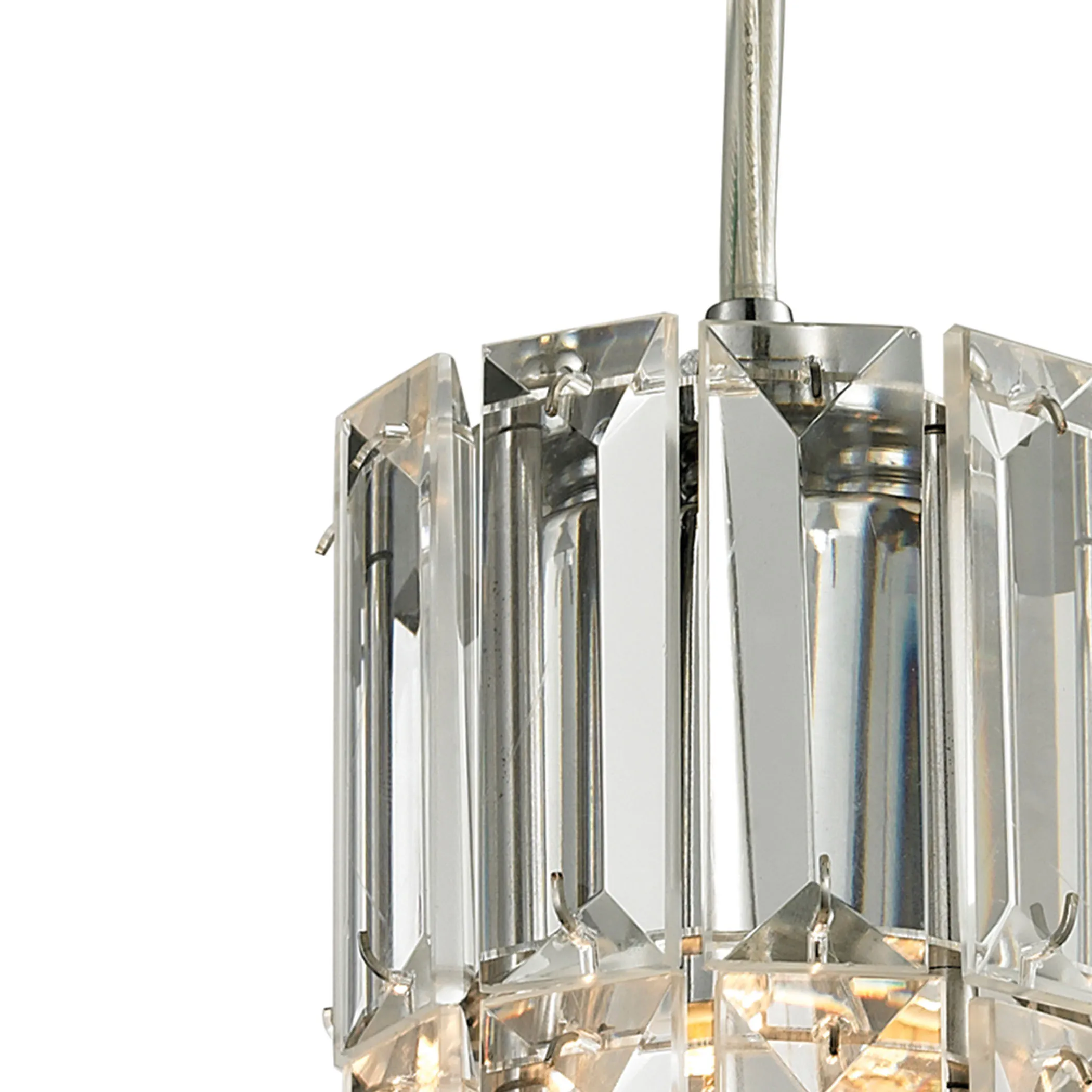 Cynthia Mini Pendant with Round Light Fixture