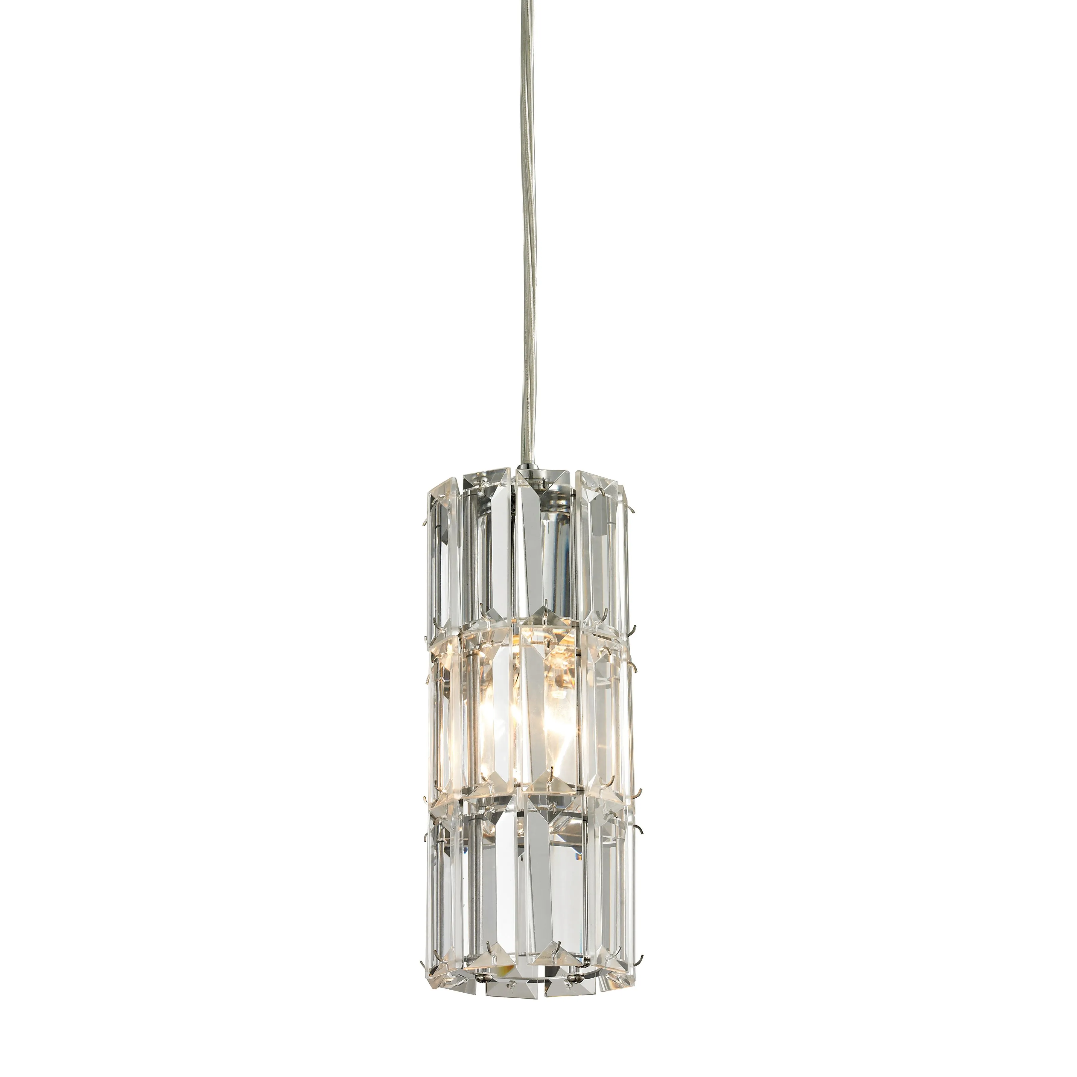 Cynthia Mini Pendant with Round Light Fixture