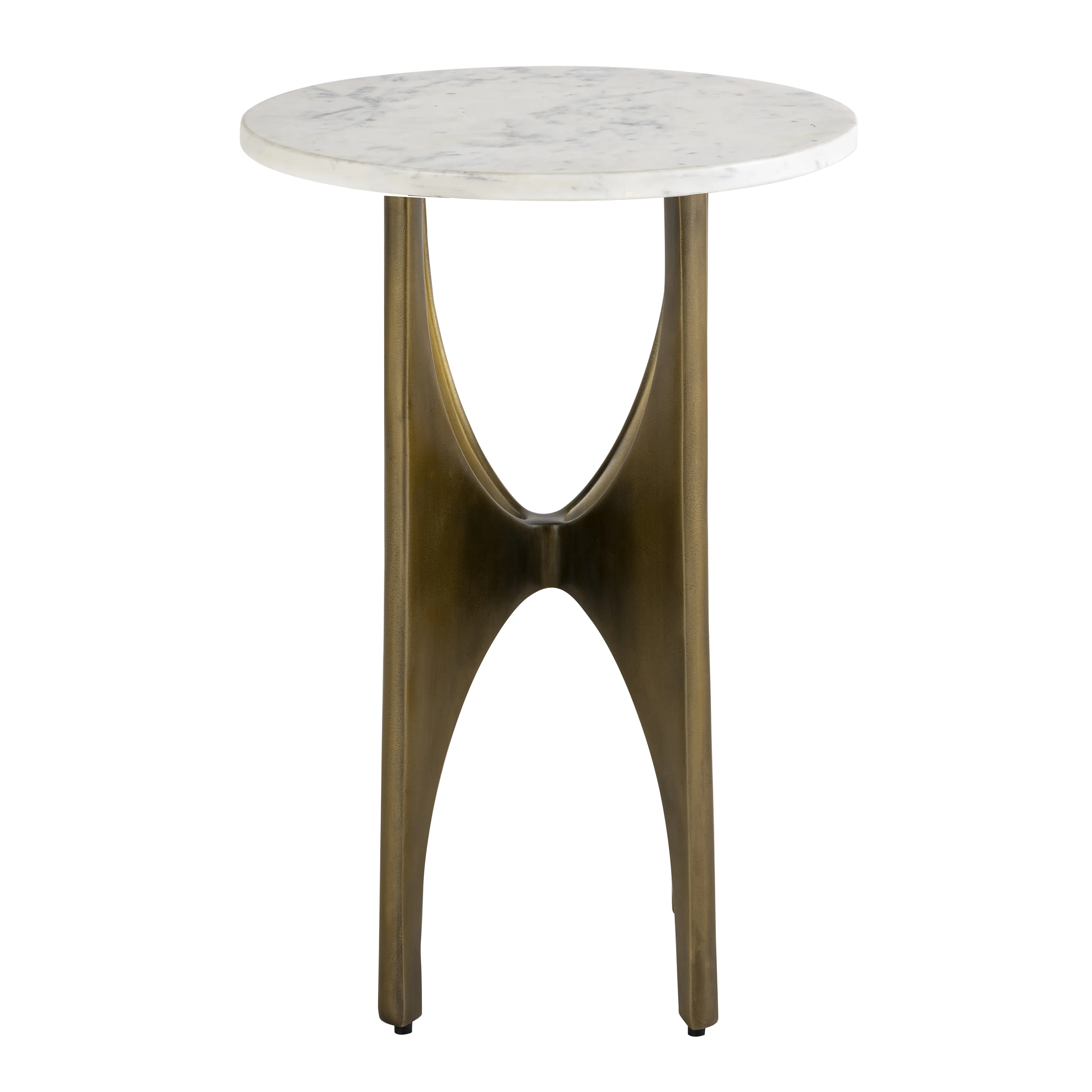 Elroy Brass Accent Table