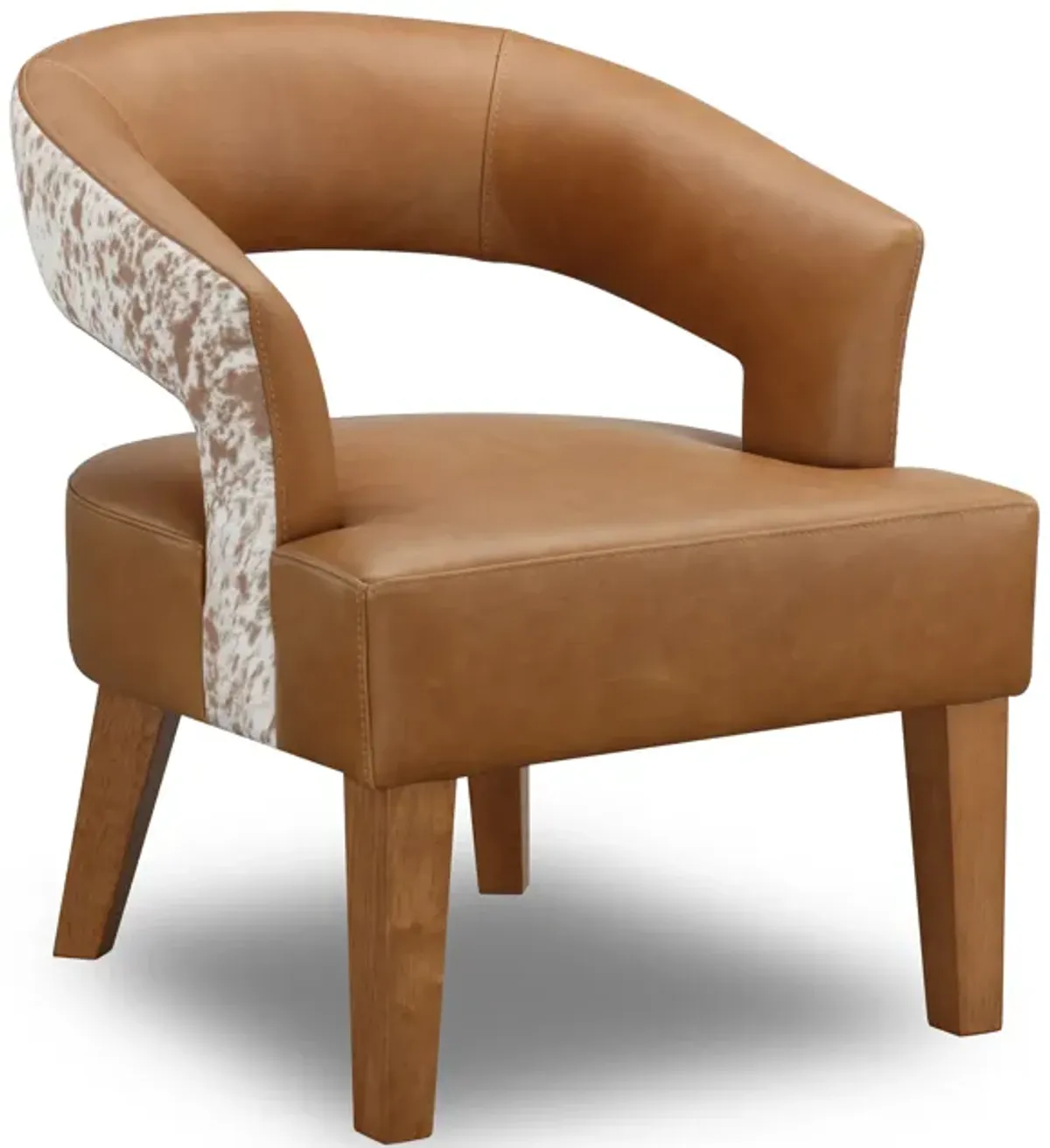 Volcano Saddle Accent Chair