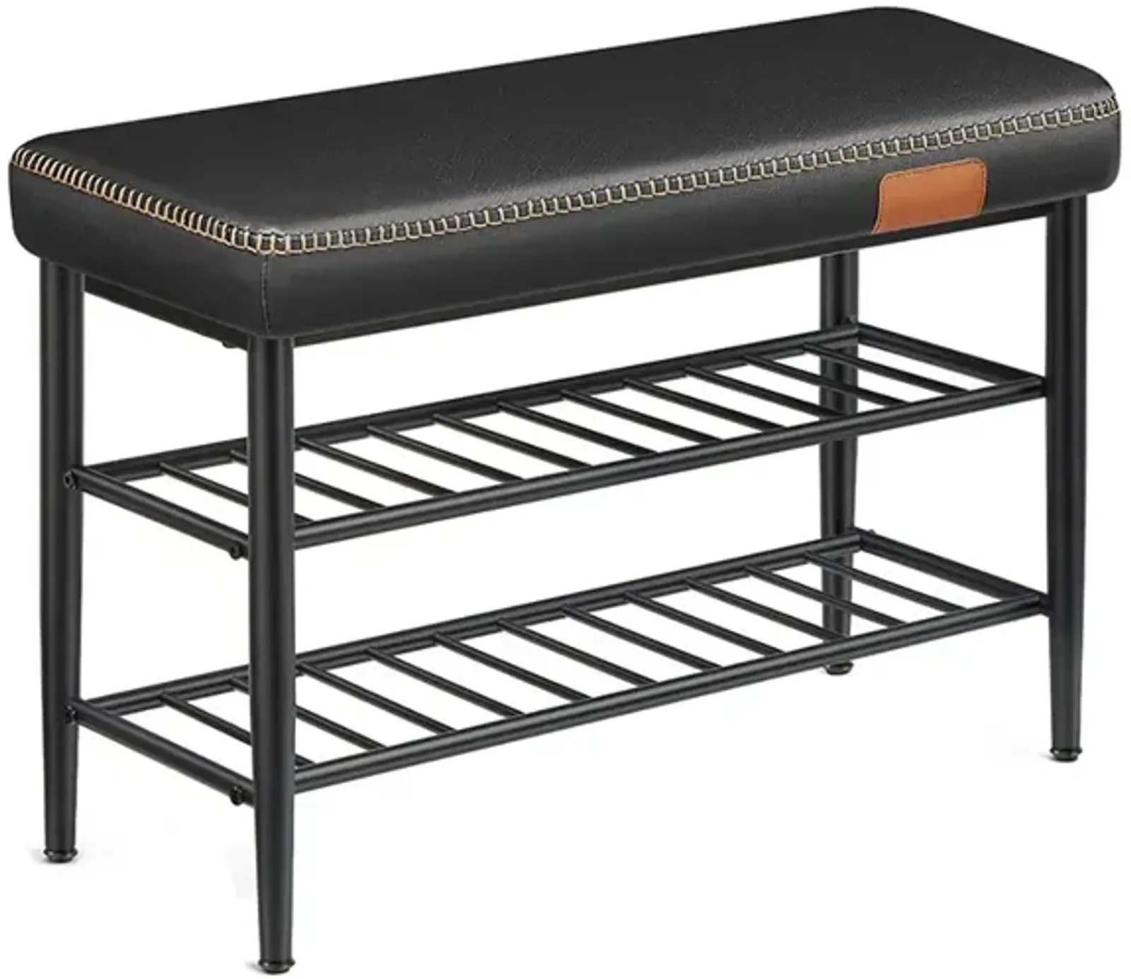 Shoe Bench with Metal Shelves: Stylish and Functional Storage for Organized Entryways