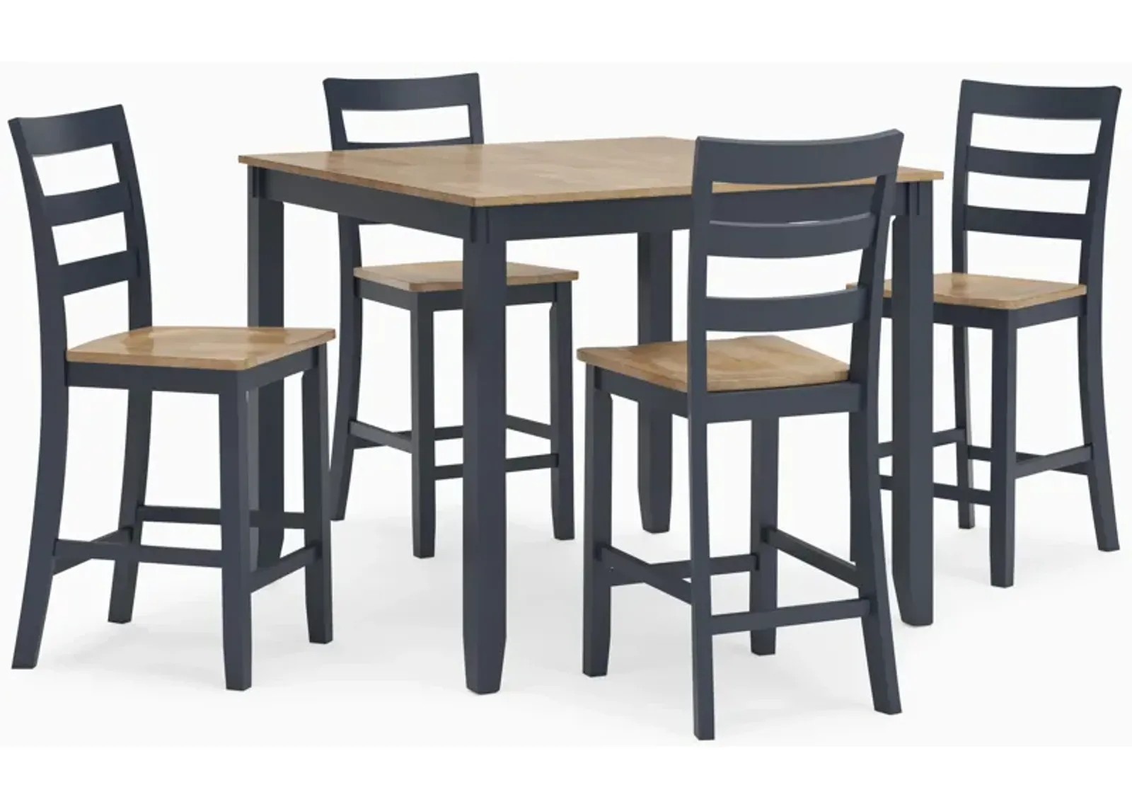 Gesthaven 5-Piece Counter Height Dining Set