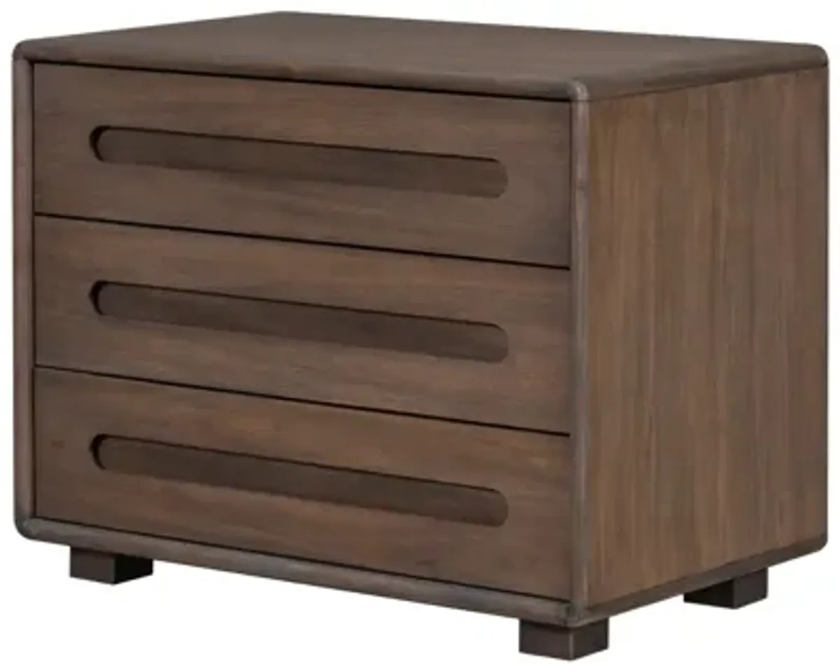 Cameron Three Drawer Nightstand