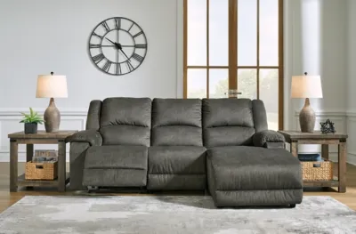 Benlocke 3-Piece Reclining Sectional with Chaise