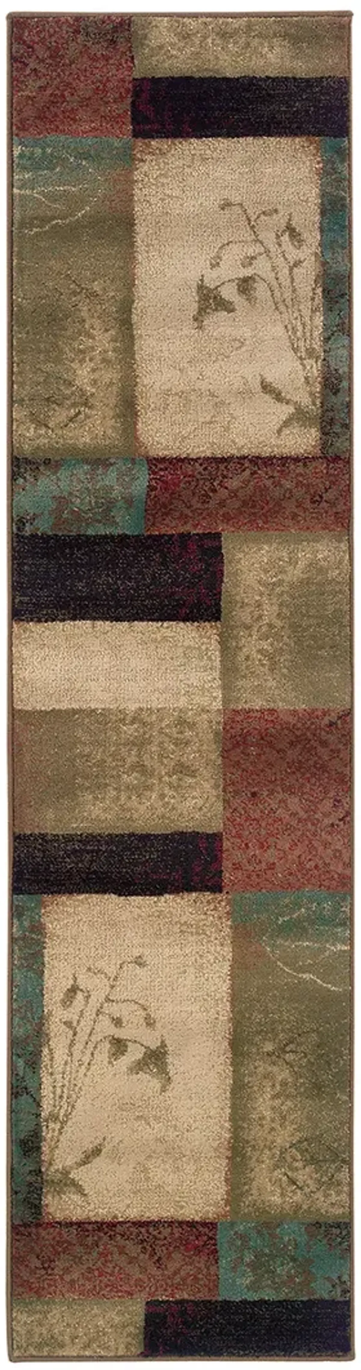 Hudson 1'10" x 7'6" Beige Rug