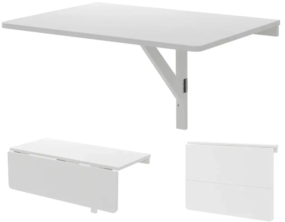 Wall Mounted Folding Table for Small Spaces