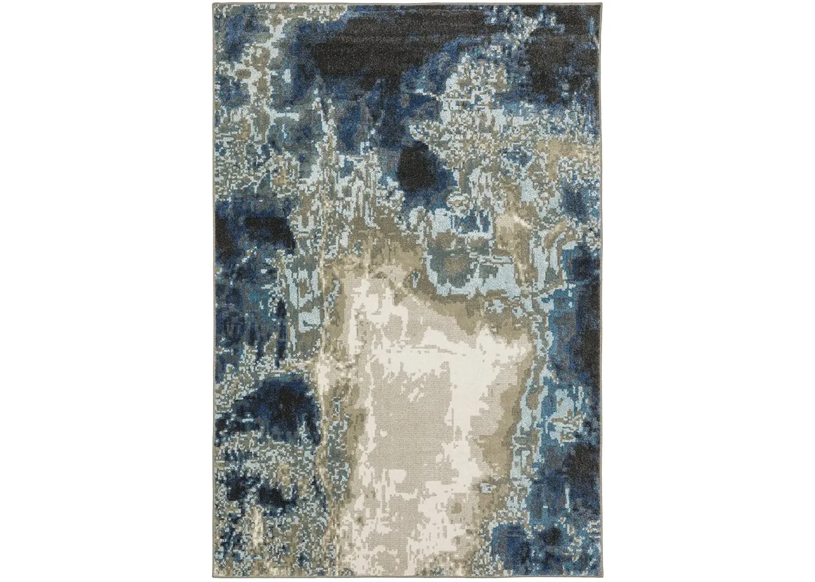 Venice 5'3" x 7'3" Blue Rug