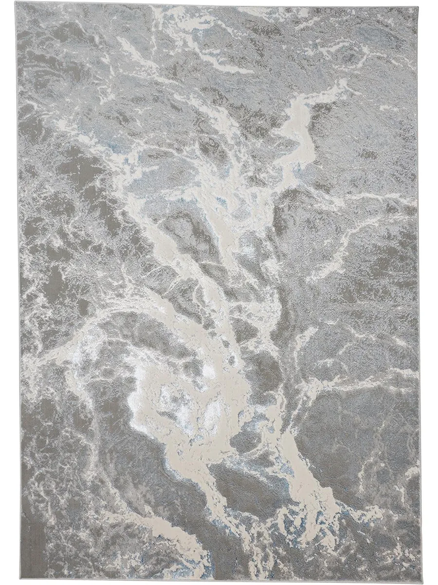 Azure 3539F Silver/Gray/Ivory 2'10" x 7'10" Rug