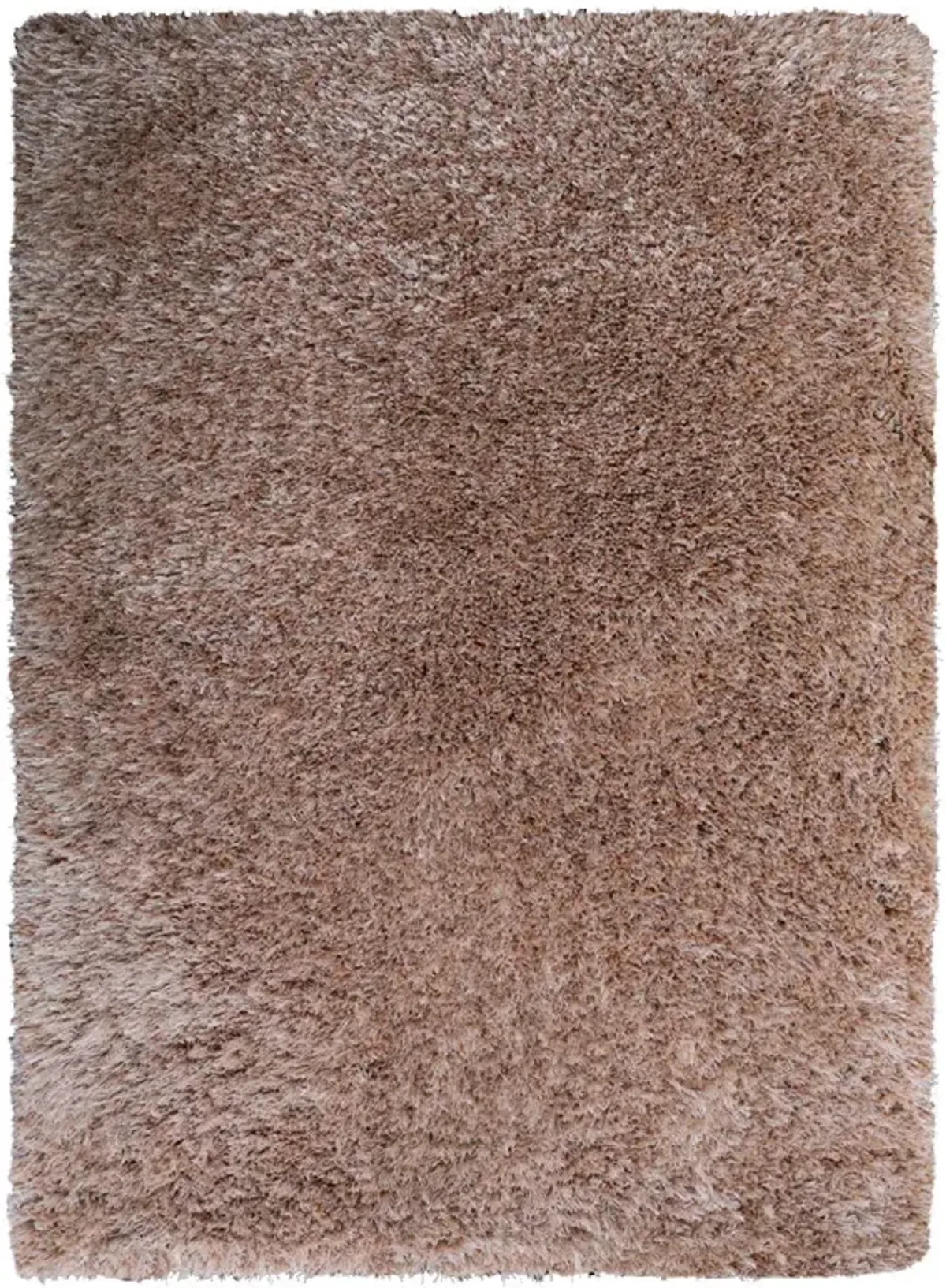 RUGSOTIC CARPETS HAND TUFTED SHAG POLYESTER ECO-FRIENDLY AREA RUGS  - 4'x6', Rectangle, Beige, Solid Plain Design, High Pile Thick Handmade Anti Skid Area Rugs for Living Room, Bed Room K00111