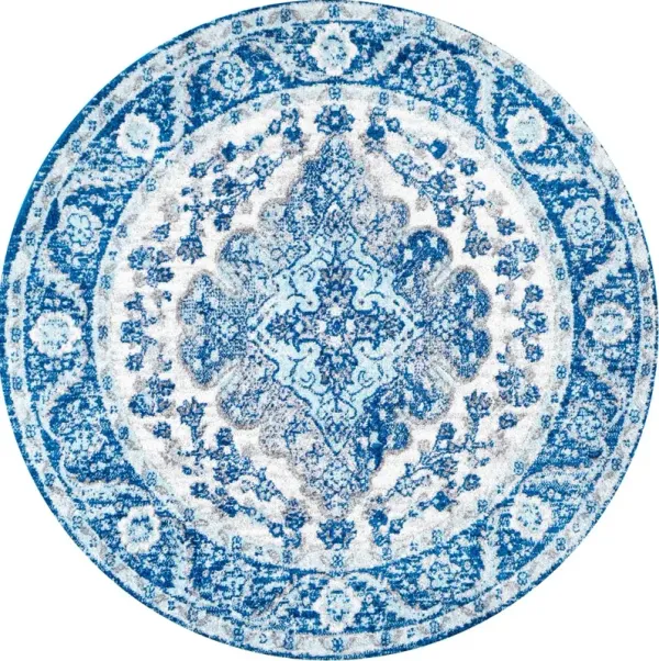 Bohemian Flair Boho Vintage Medallion Round Area Rug