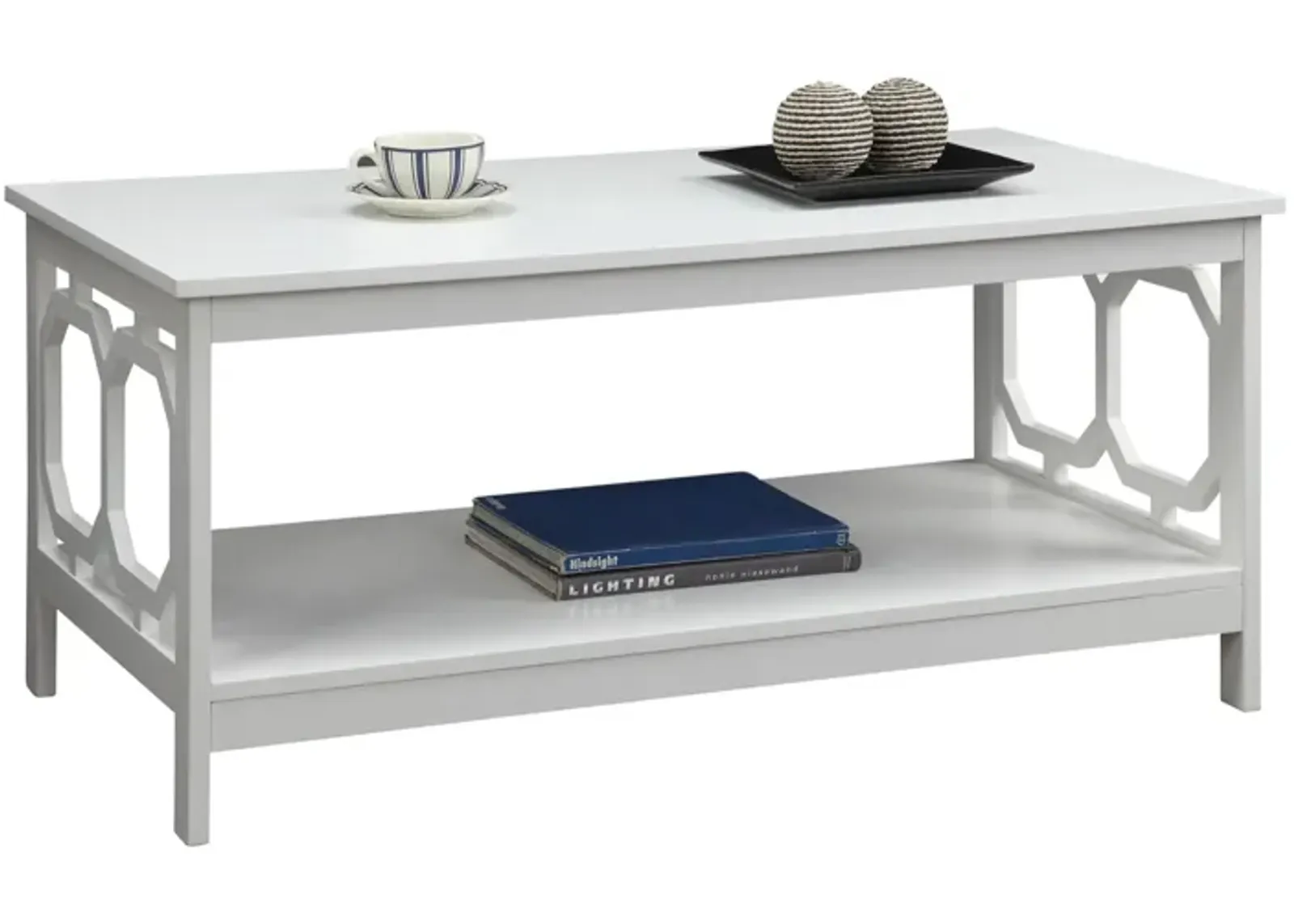 Omega Coffee Table with Shelf