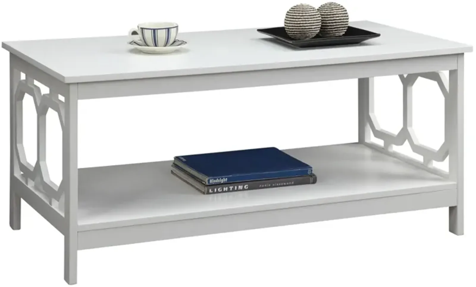 Omega Coffee Table with Shelf