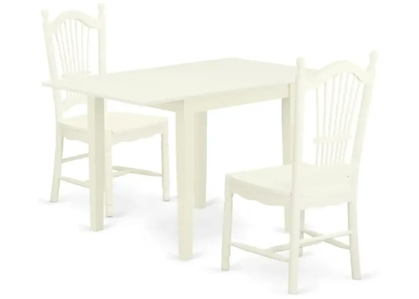 Dining Room Set Linen White