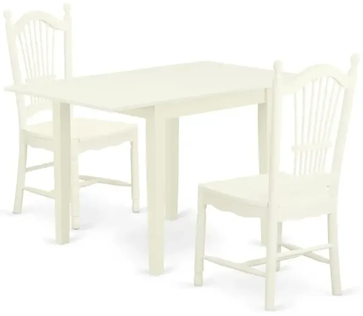 Dining Room Set Linen White