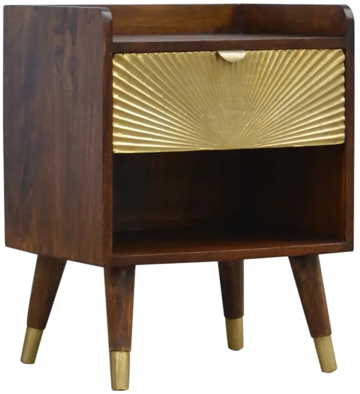 Manila Gold 1 Drawer Nightstand