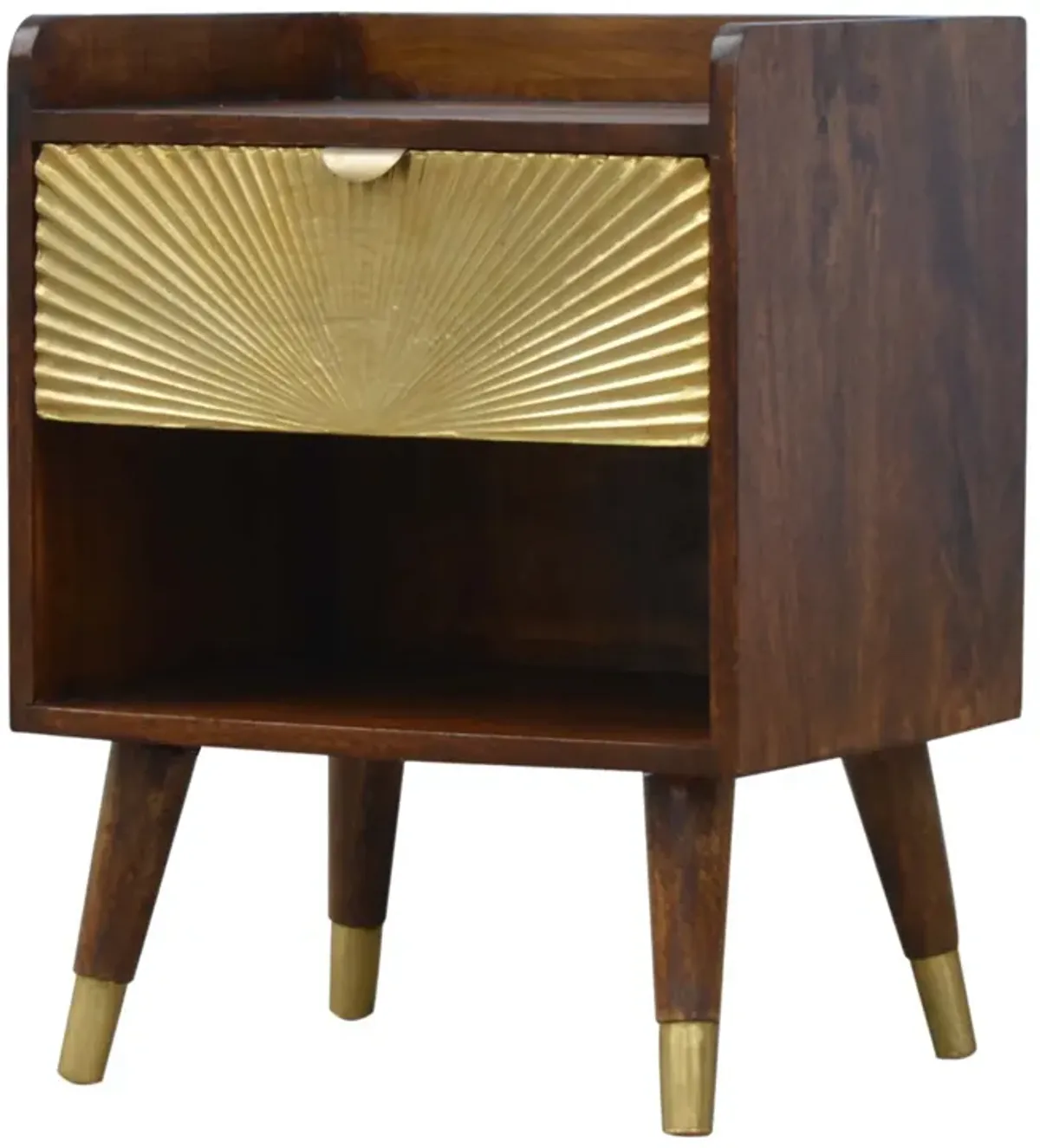 Manila Gold 1 Drawer Nightstand