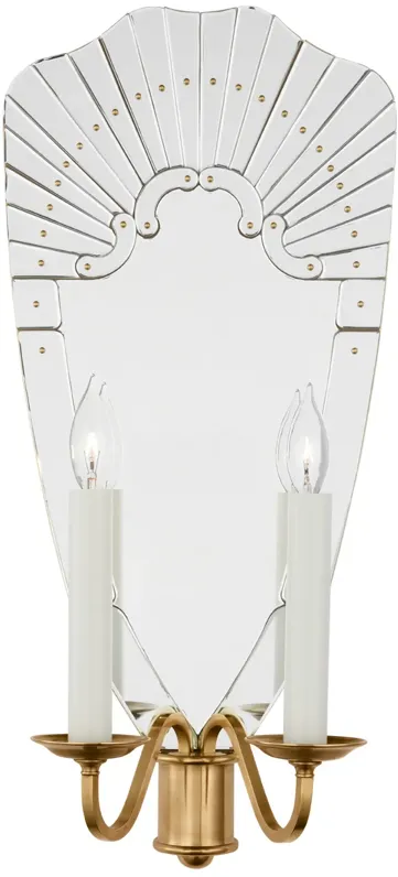 Adelaide Extra Lrg Dbl Sconce