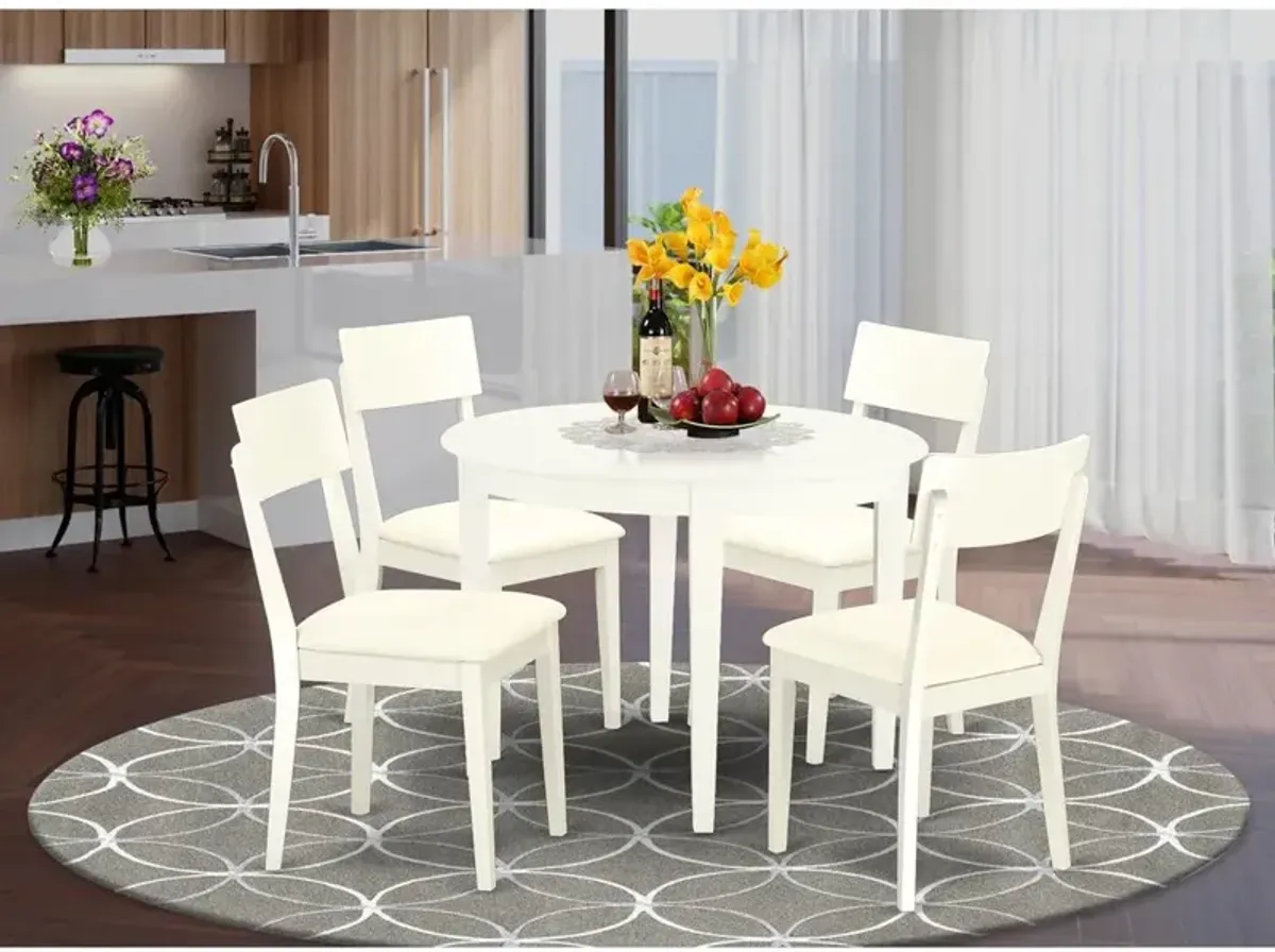 Dining Room Set Linen White