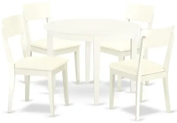 Dining Room Set Linen White