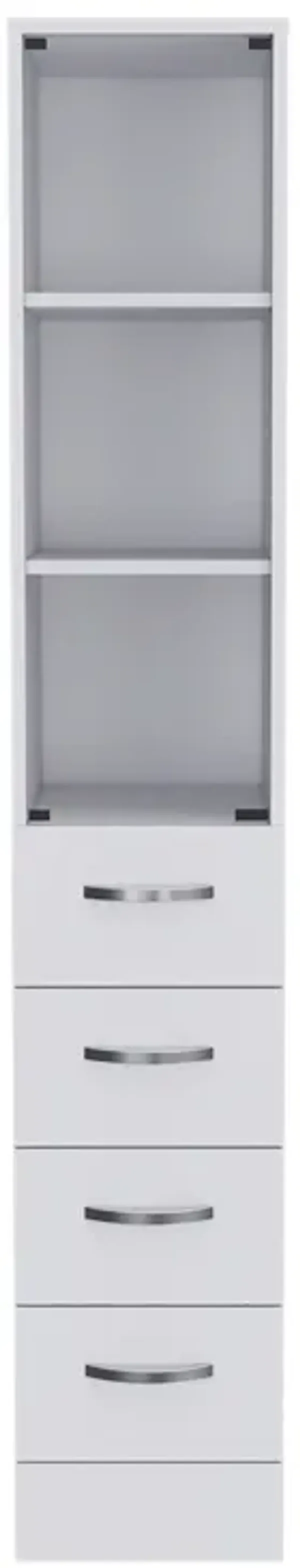 Linen Cabinet Artic, Bathroom, White