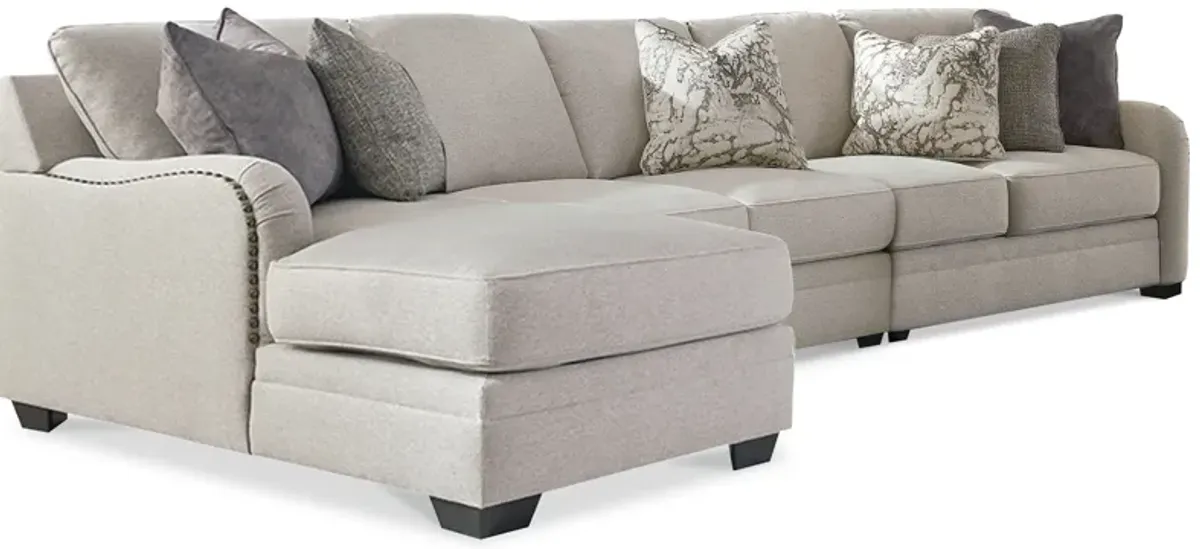 Dellara 3-Piece Sectional with Chaise