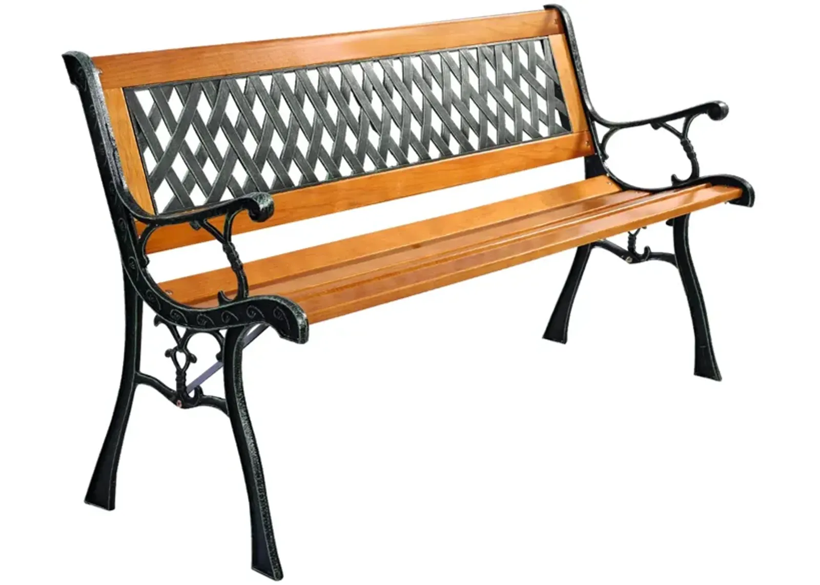 Outdoor Cast Iron Patio Bench