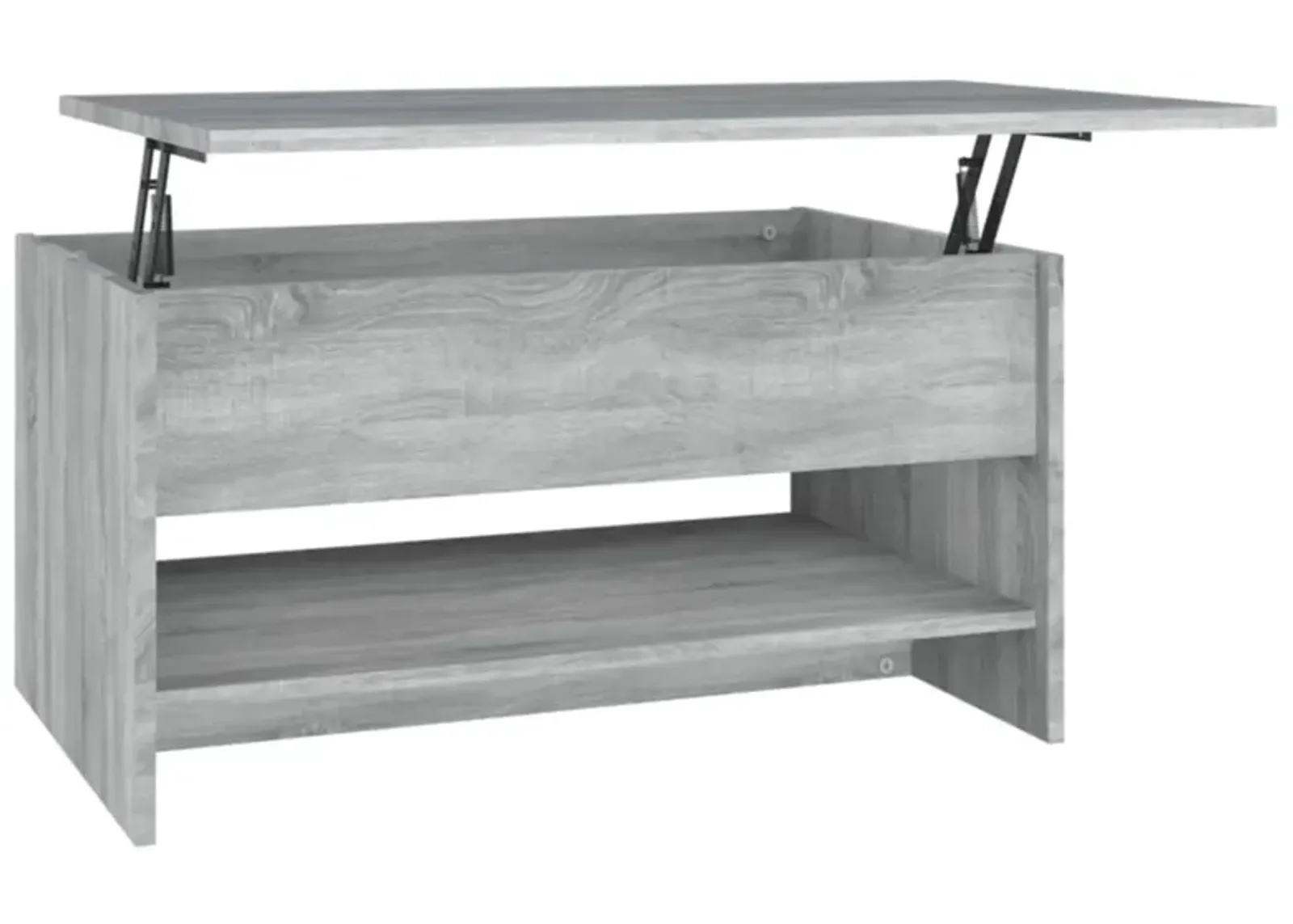 vidaXL Coffee Table Gray Sonoma 31.5"x19.7"x15.7" Engineered Wood