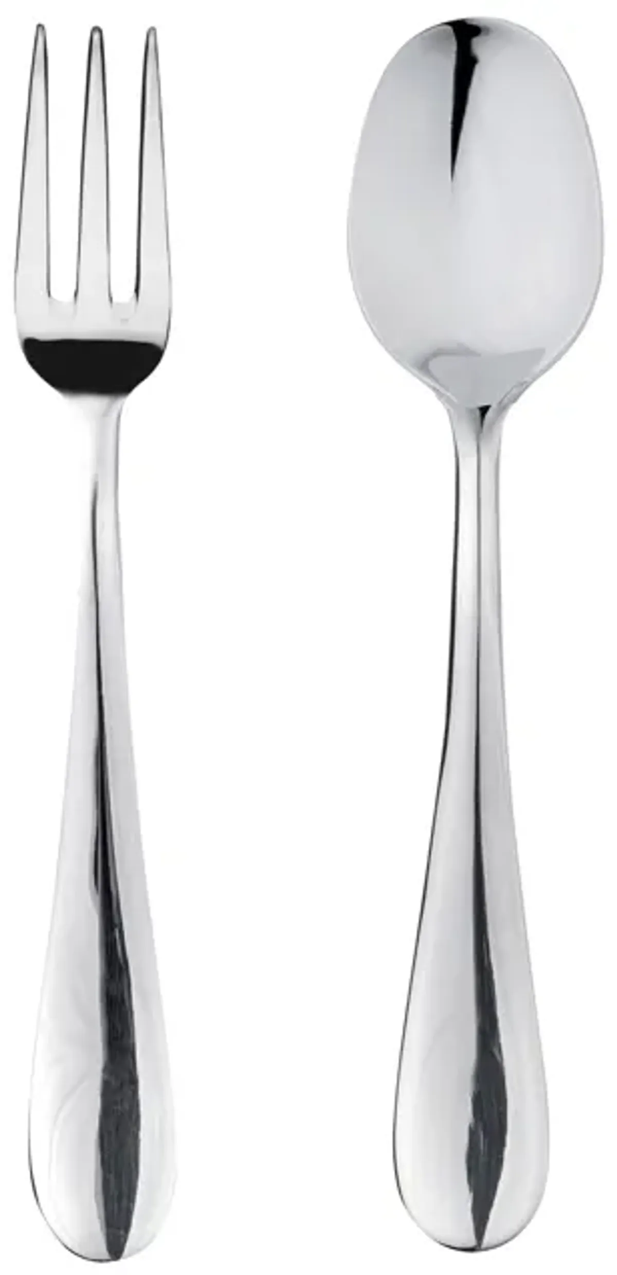 Natura 2-Piece Serving Set in Mirror