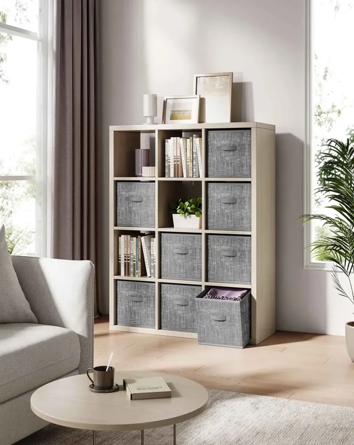 Set of 8 Storage Cubes for Efficient Organization and Stylish Home Storage Solutions