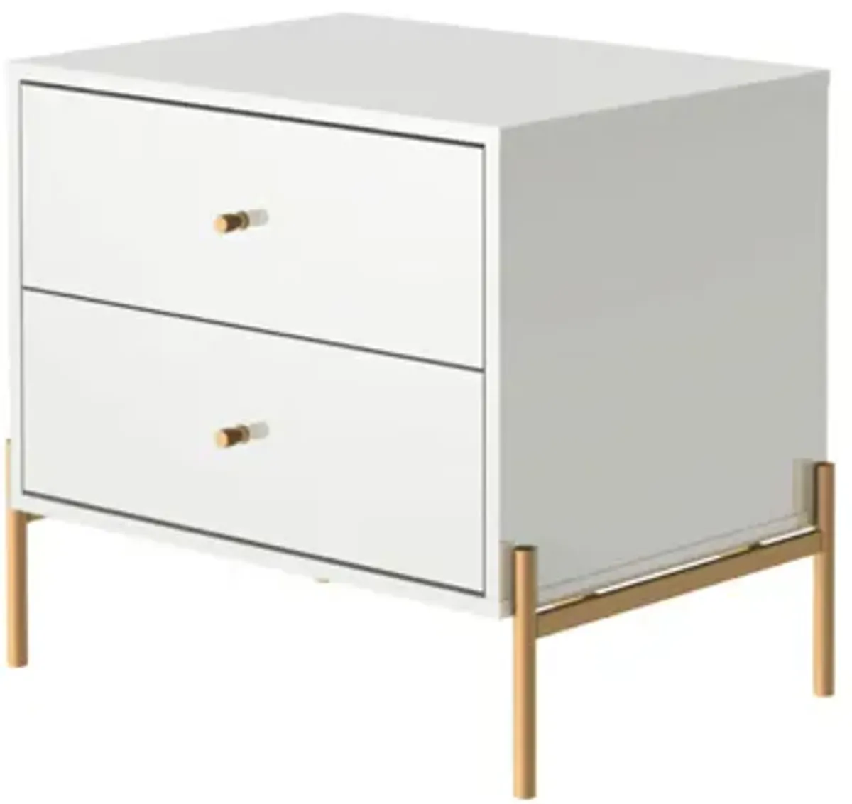 Jasper White Nightstand