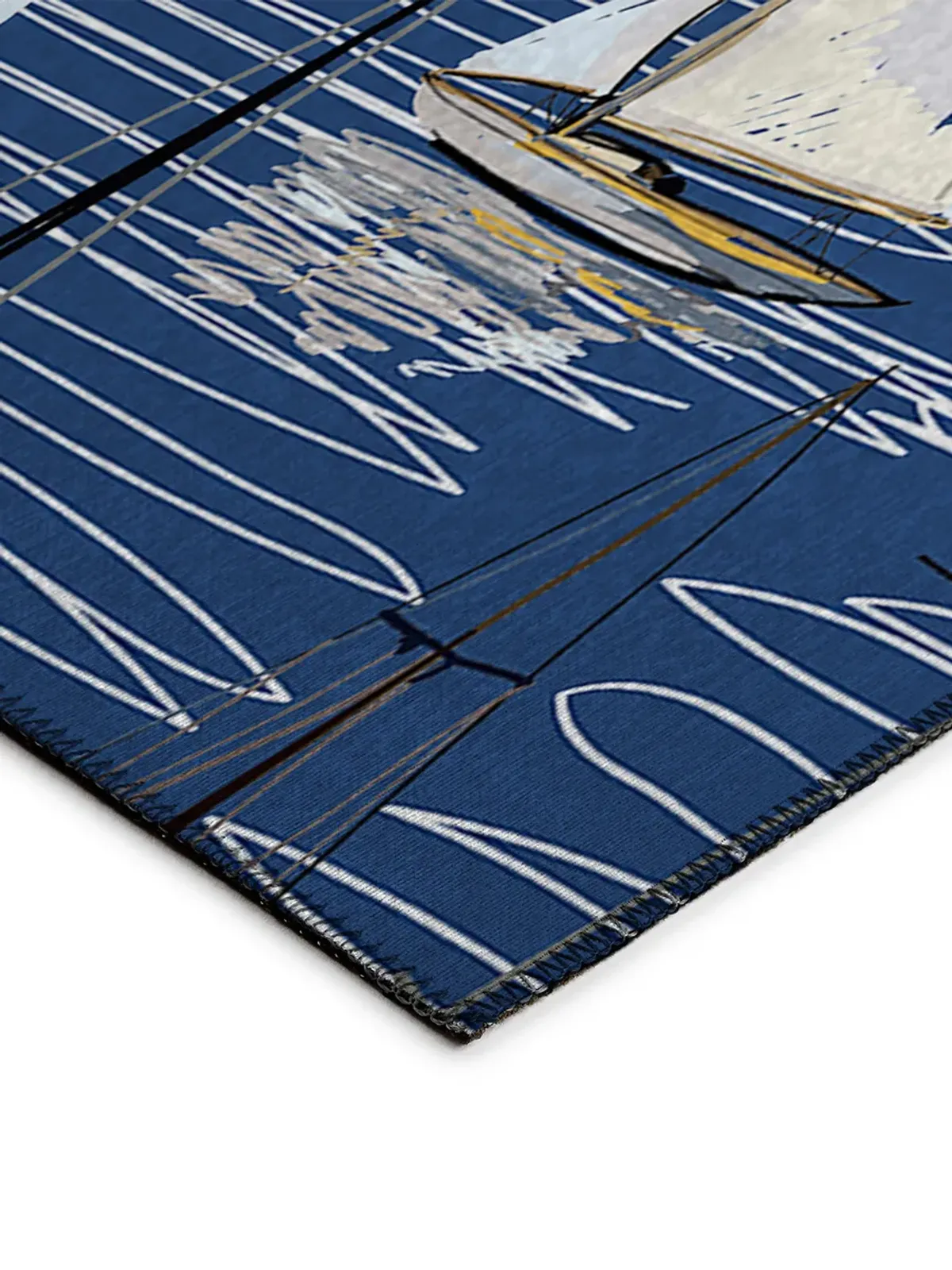 Harbor HA8 Navy 8' Rug