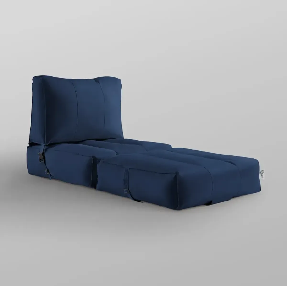 Loungie Cloudy Nylon Bean Bag Chair