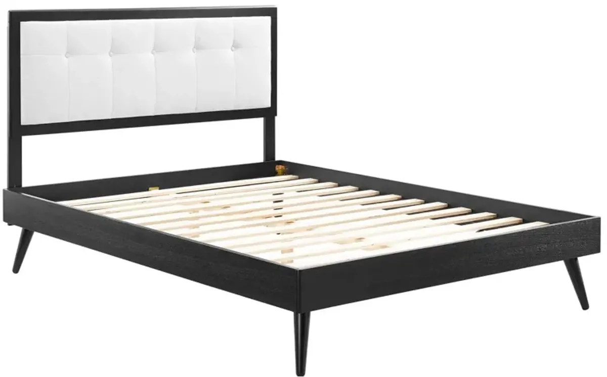 Modway - Willow Queen Wood Platform Bed with Splayed Legs