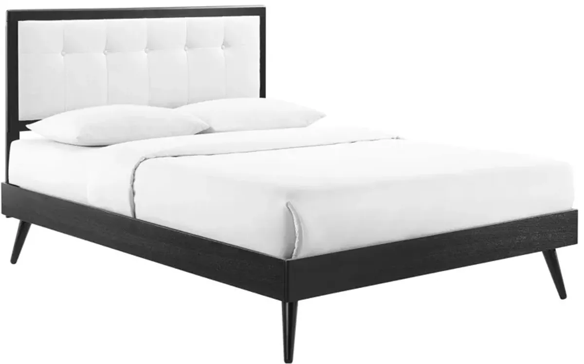 Modway - Willow Queen Wood Platform Bed with Splayed Legs