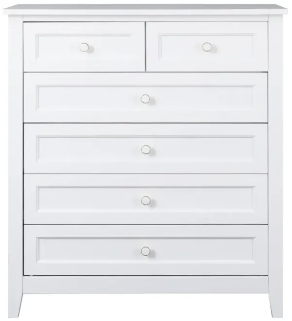 Wooden Buffet Server Console Table with Retro Round Handle
