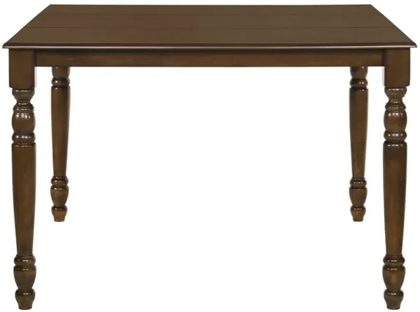 Dylan Counter Height Table in Walnut Finish DN00622