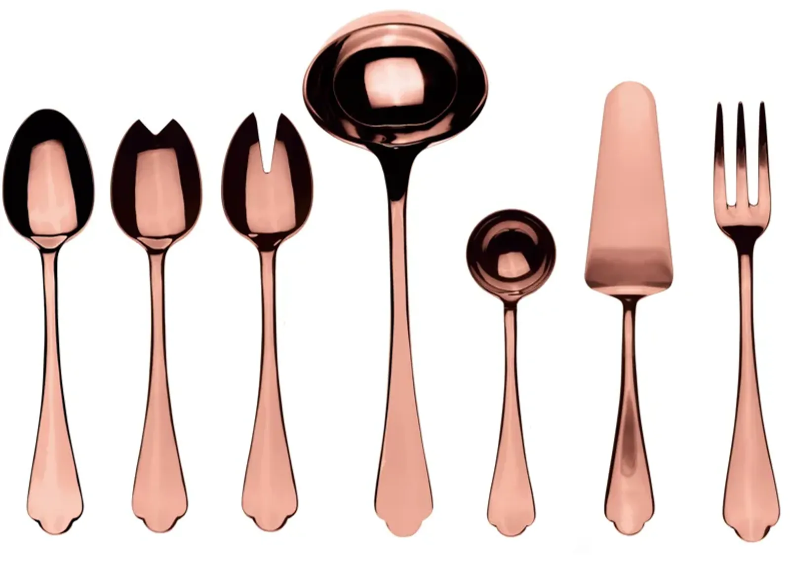 Dolce Vita Bronze Serving Set 7 Pieces