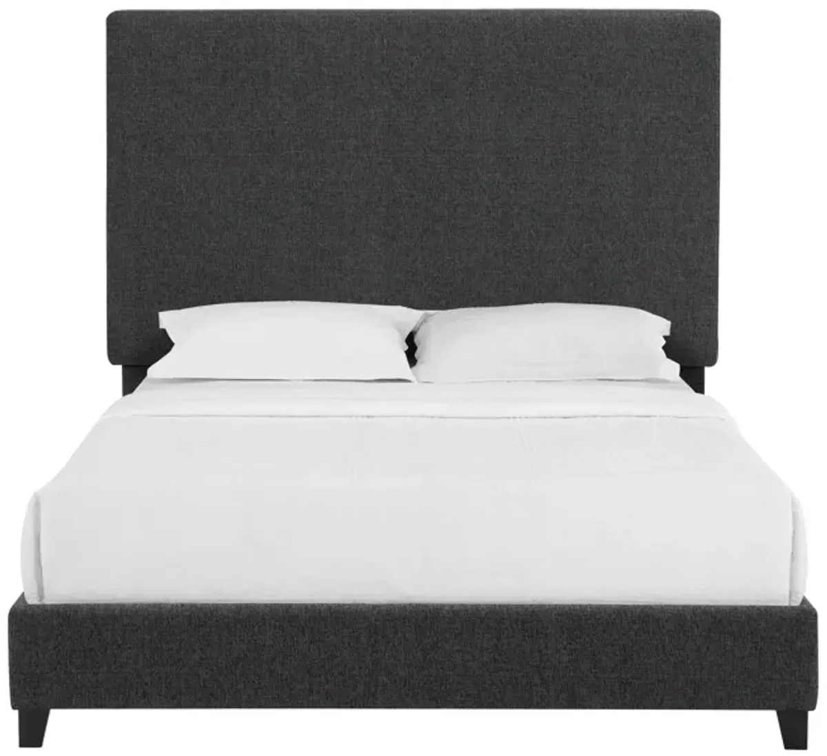 Queen Size Upholstered Platform Bed