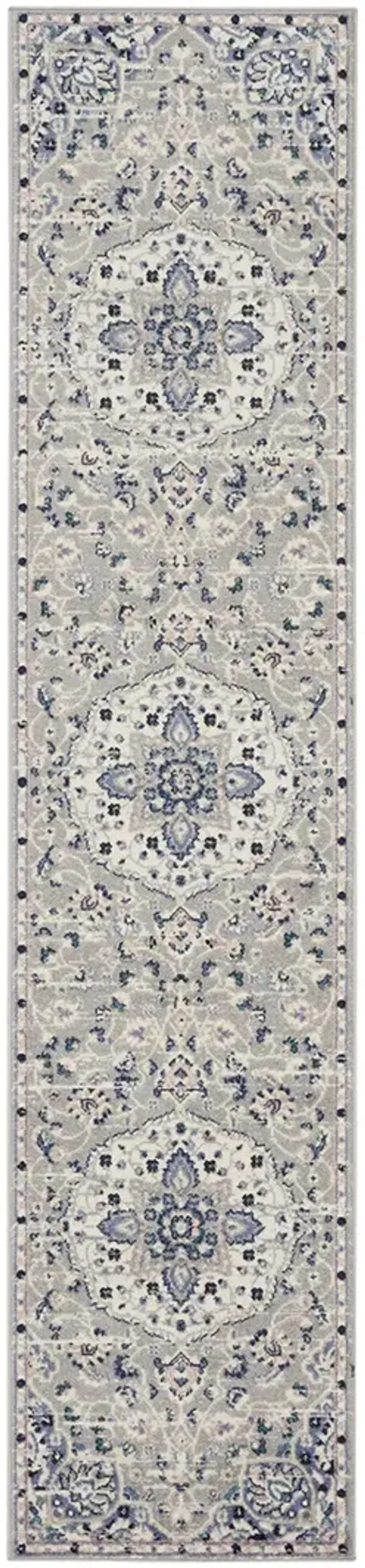Passion PSN22 Gray/Beige 2'2" x 10' Rug
