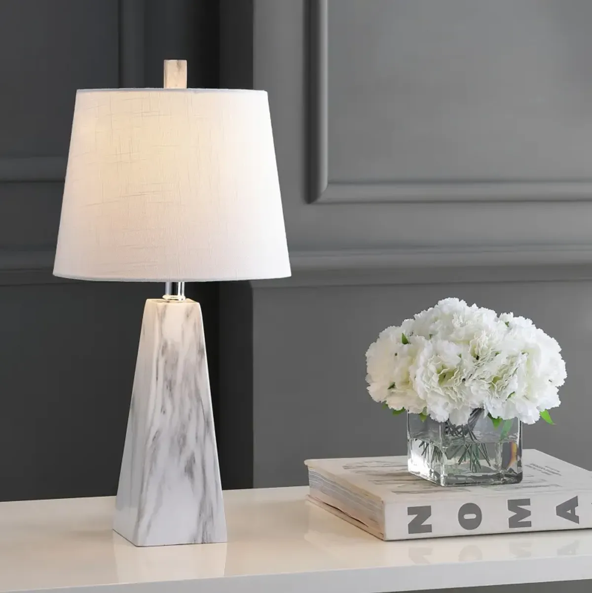 Owen Resin LED Table Lamp