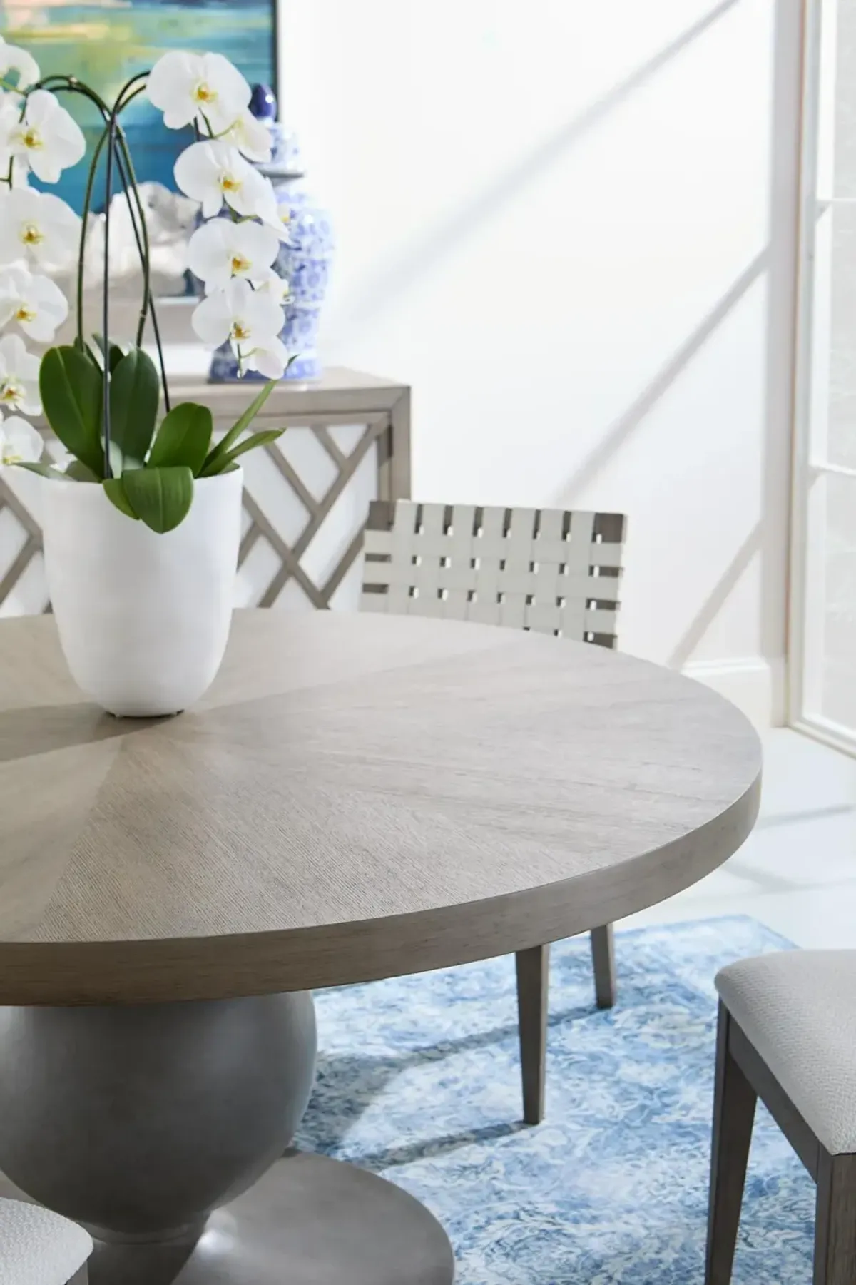 Staycation Round Pedestal Table