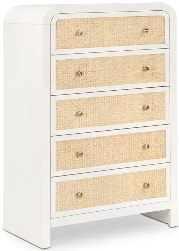 Meridian Furniture Siena White Chest