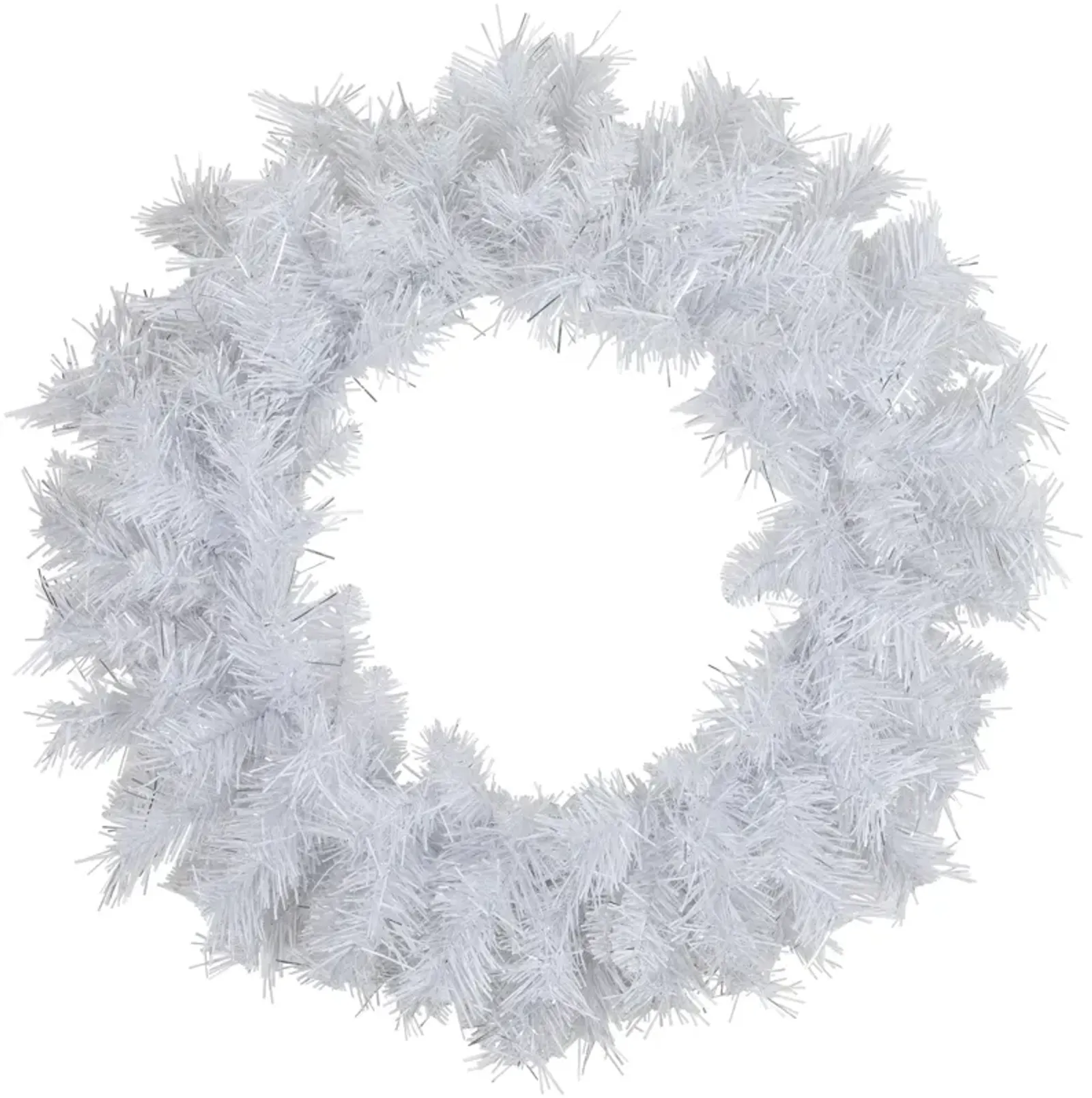 White Pine Artificial Christmas Wreath  24-Inch  Unlit