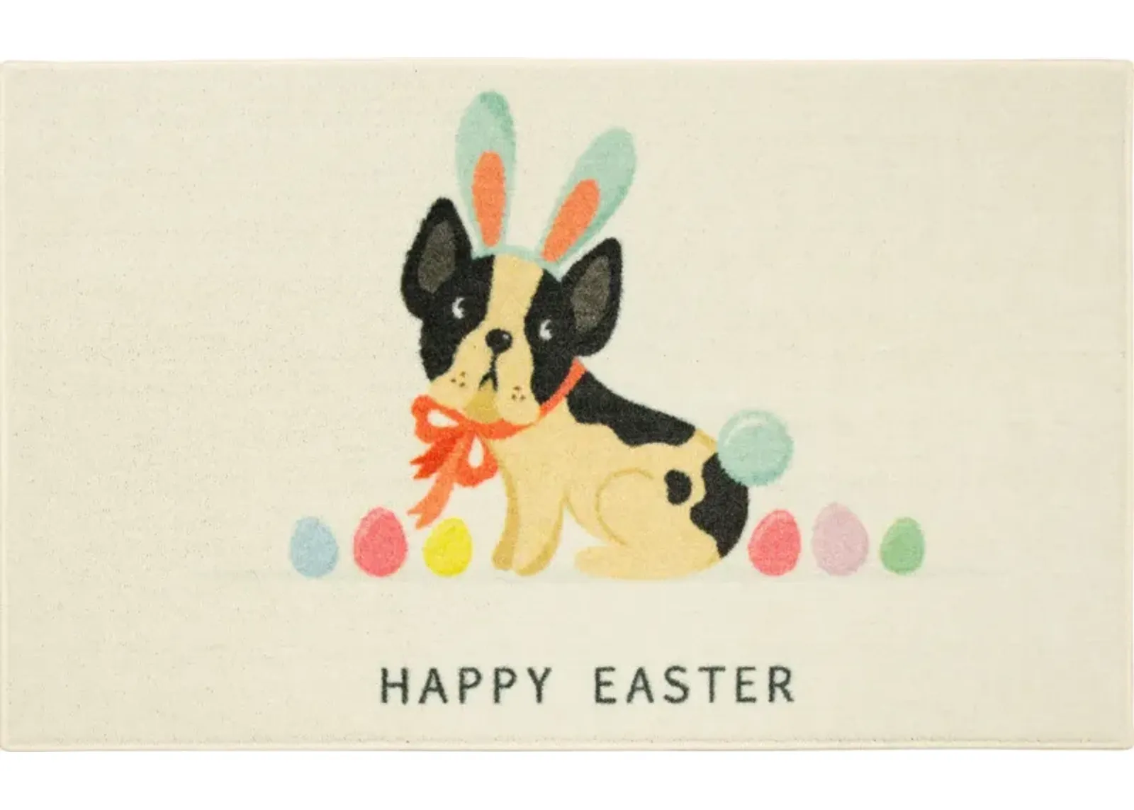 Puppy Easter Multi 2' 6" x 4' 2" Kitchen Mat