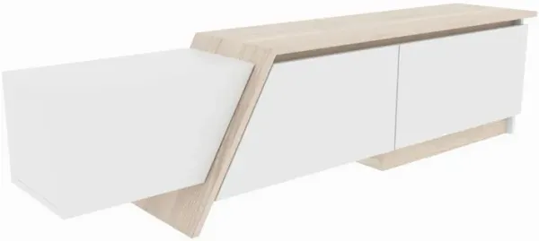 Decorotika Zonas Tv Stand White Cordoba